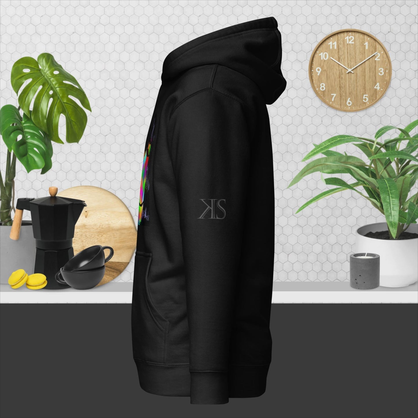 Graffiti Woman Hoodie - KolorsDesigns