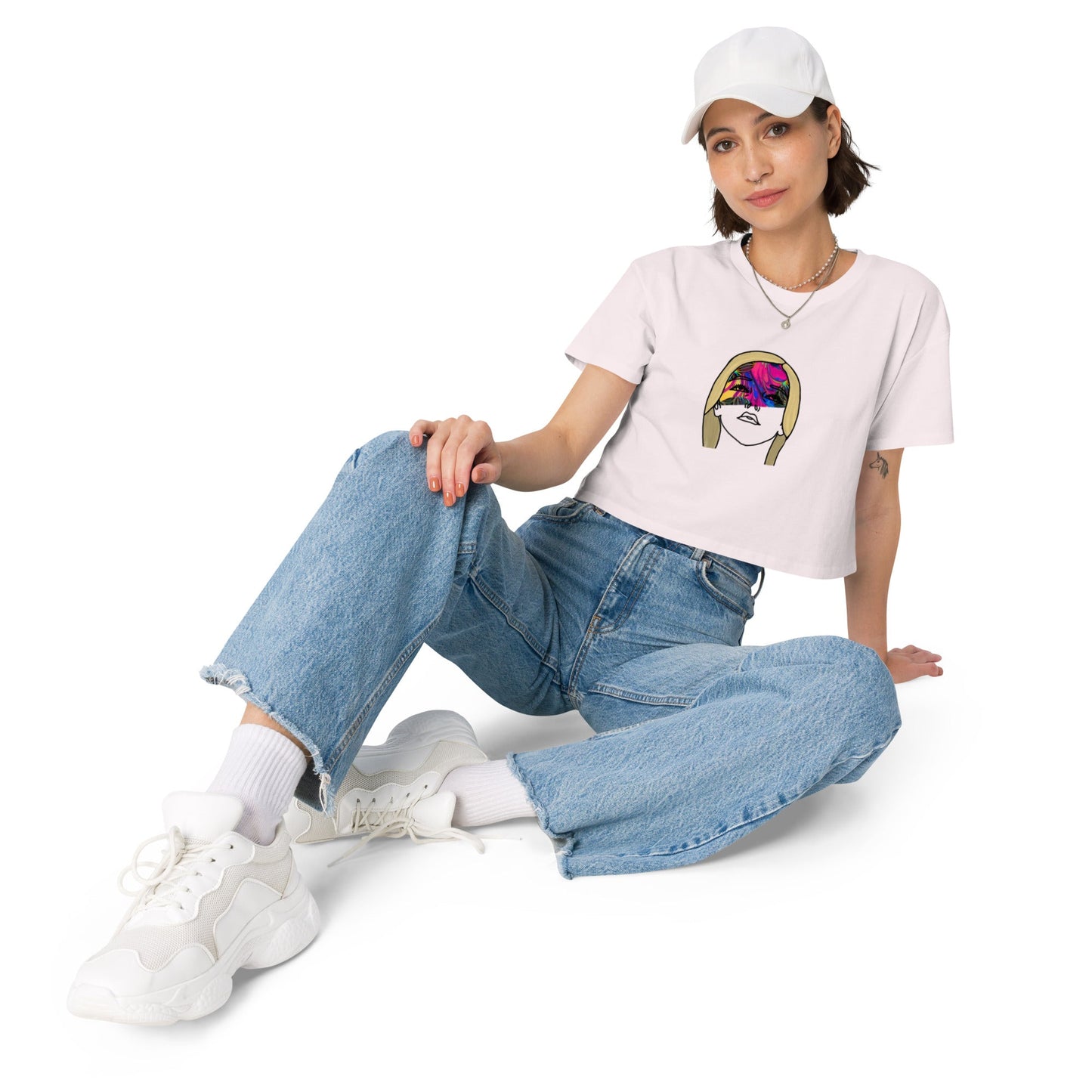 Insane in the Brain Crop Top - KolorsDesigns