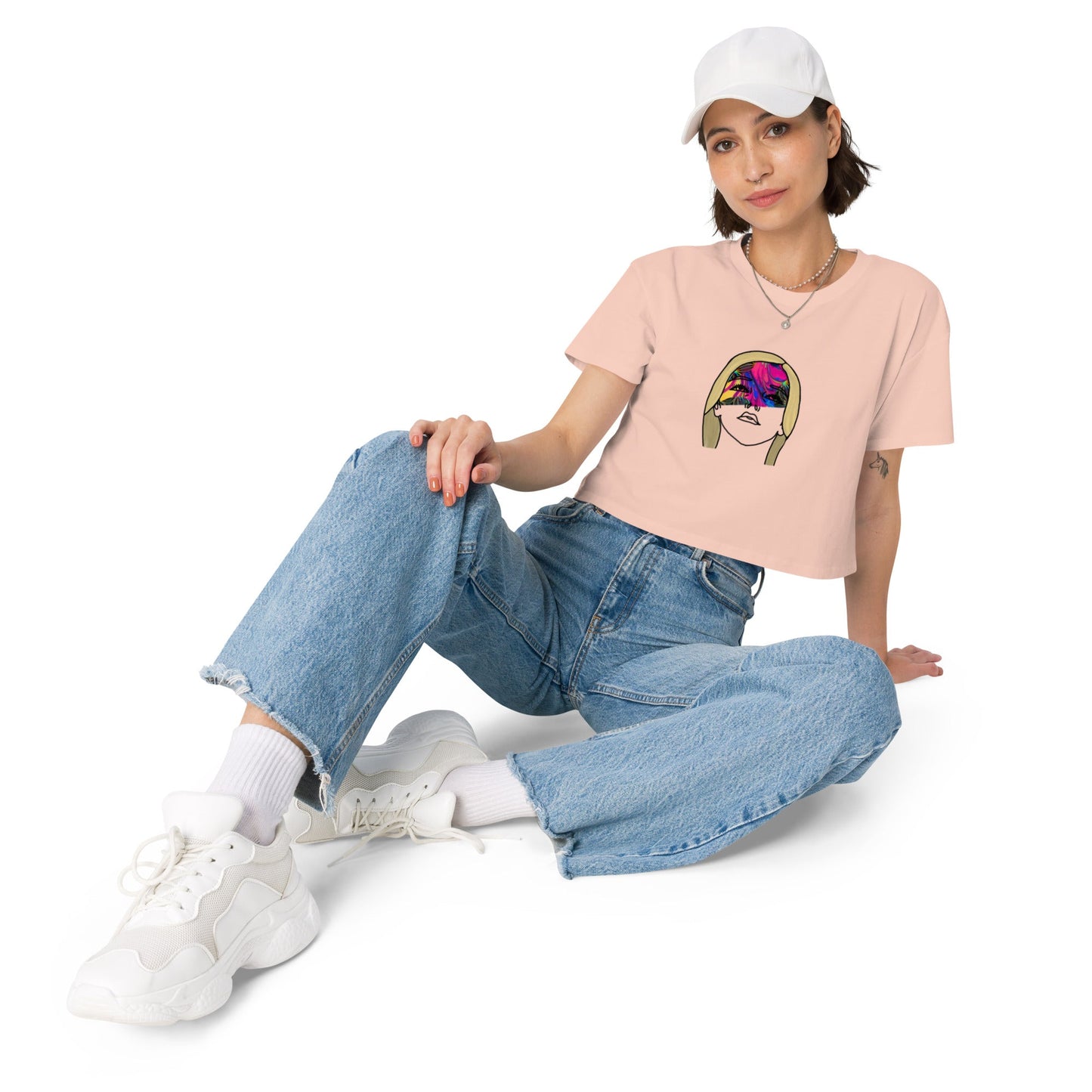 Insane in the Brain Crop Top - KolorsDesigns