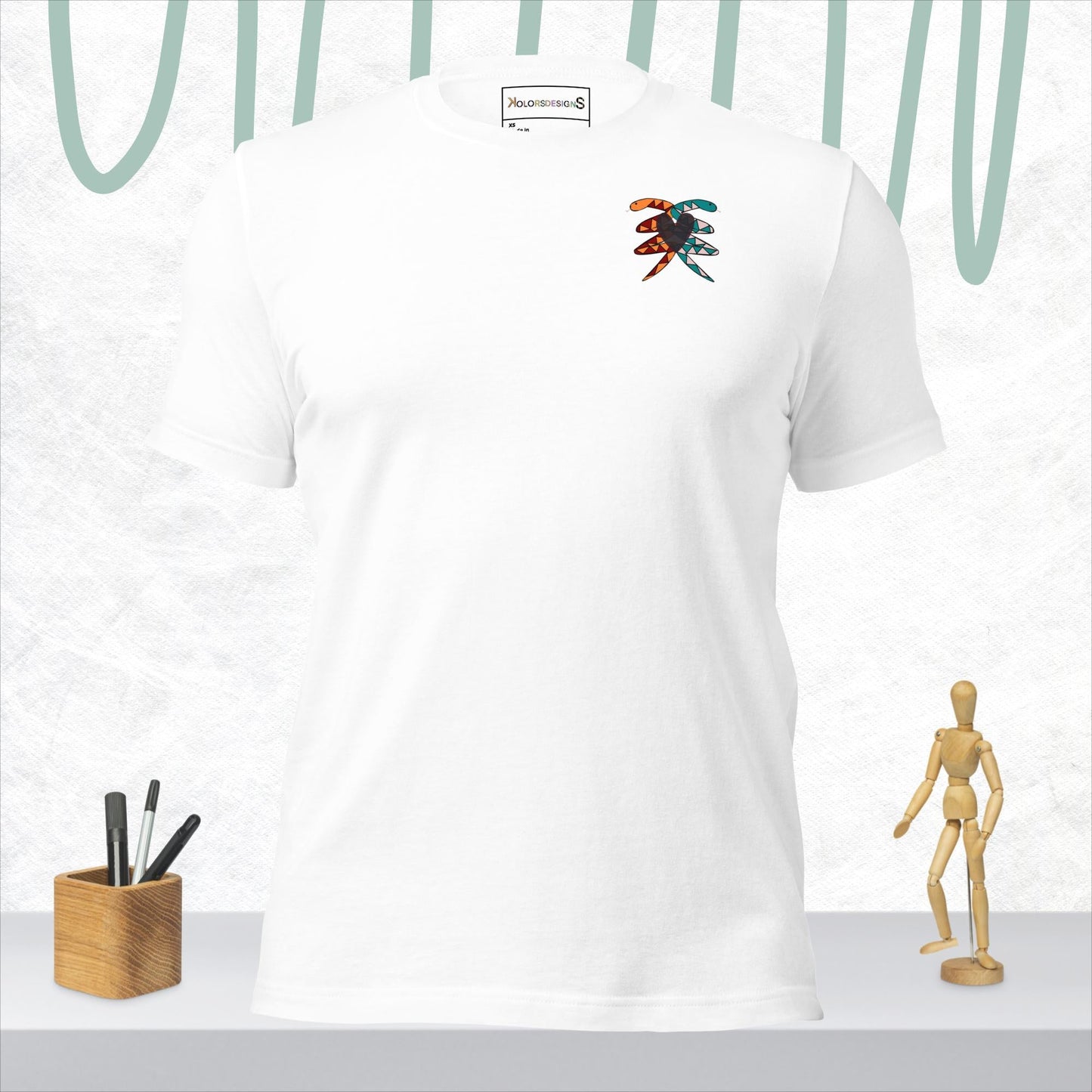 Snake Heart T-shirt - KolorsDesigns
