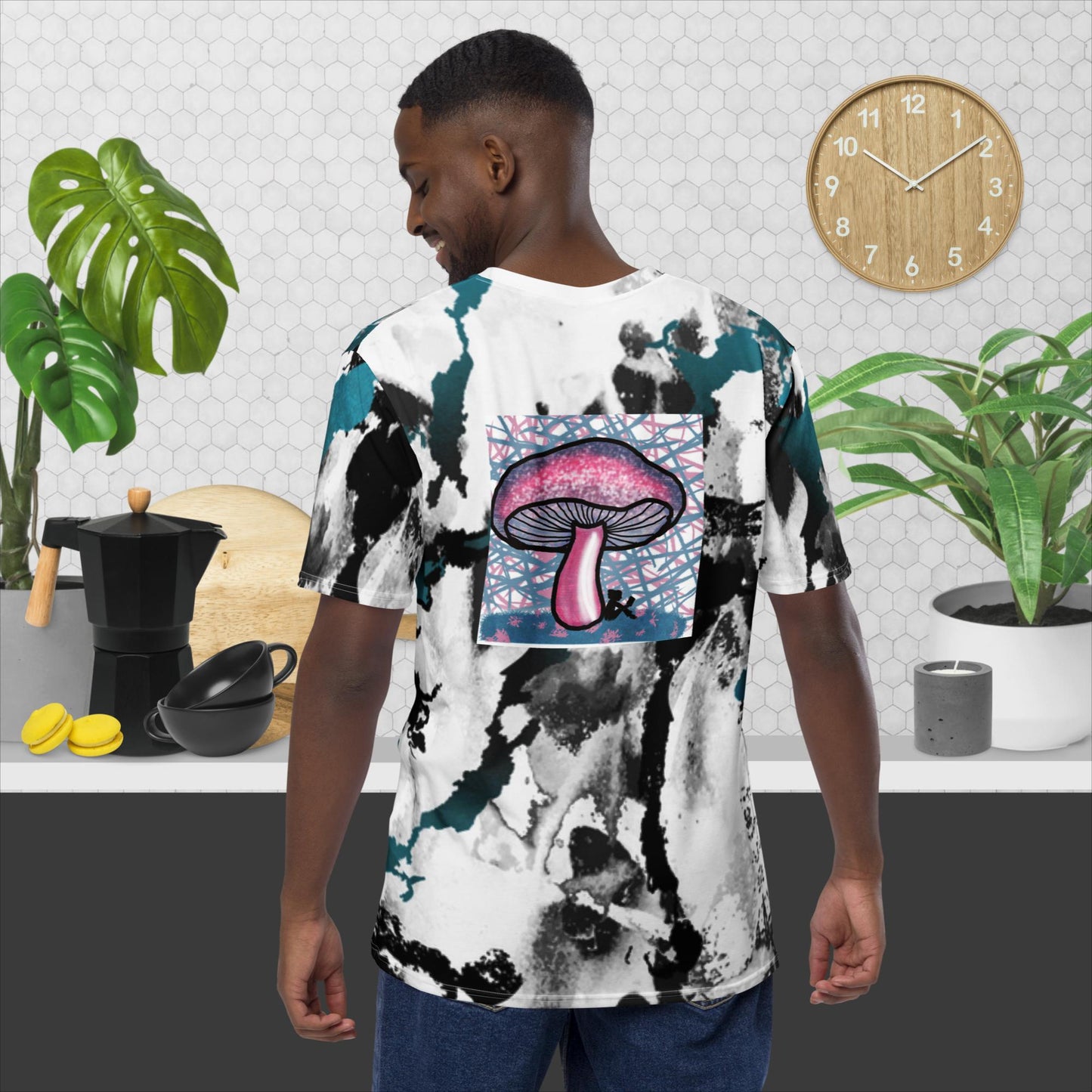 Graffiti Mushroom Art T-shirt