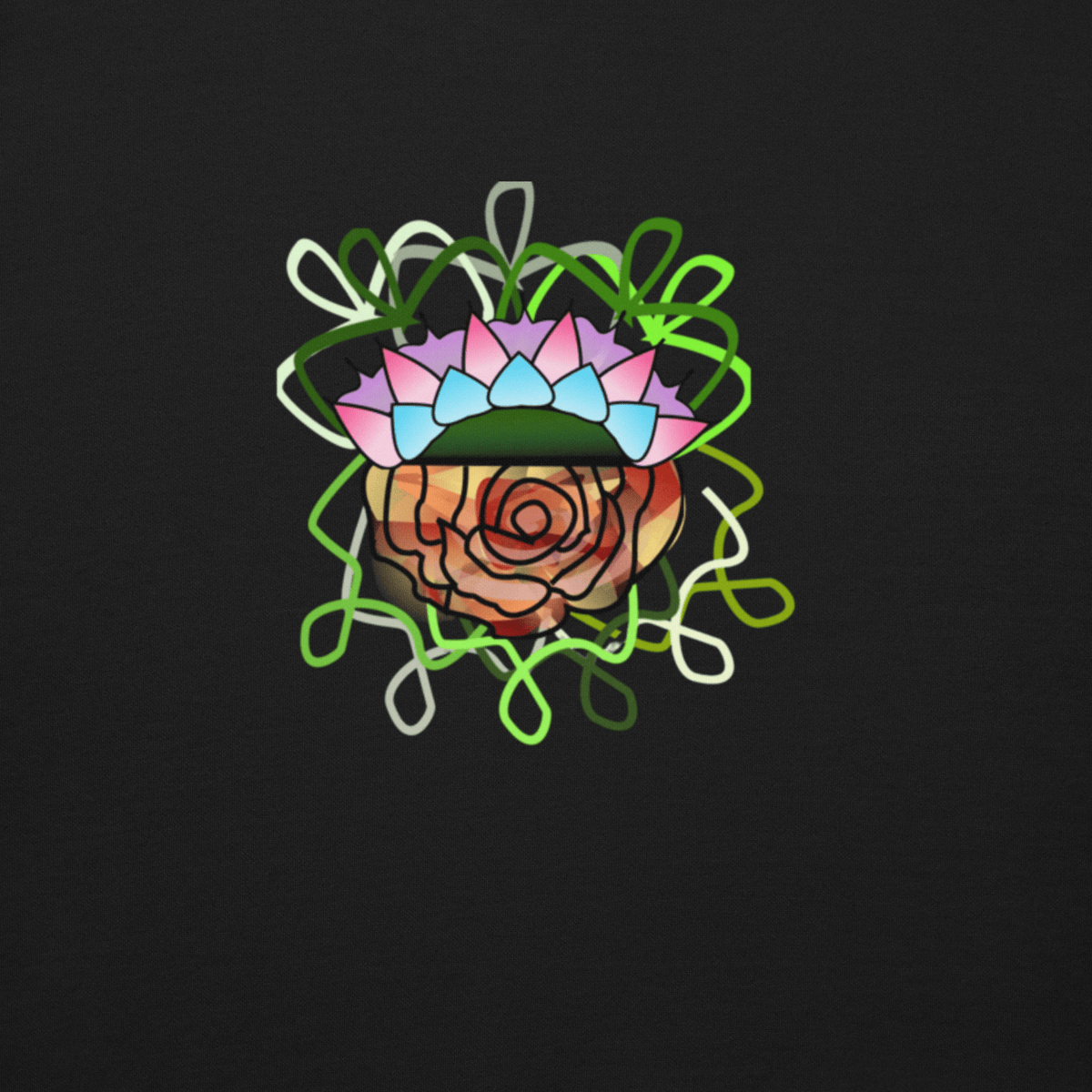 Beyond Red Sweatshirt - KolorsDesigns