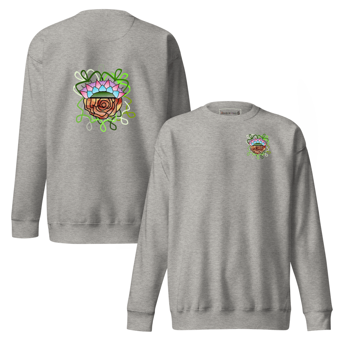 Beyond Red Sweatshirt - KolorsDesigns