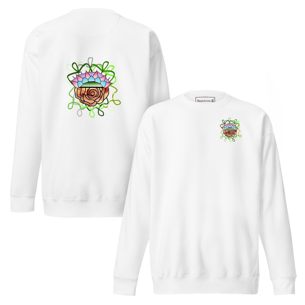 Beyond Red Sweatshirt - KolorsDesigns