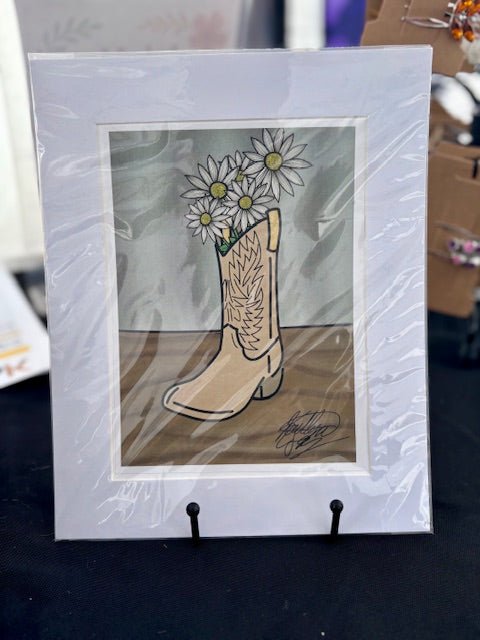 Boot Flowers - KolorsDesigns