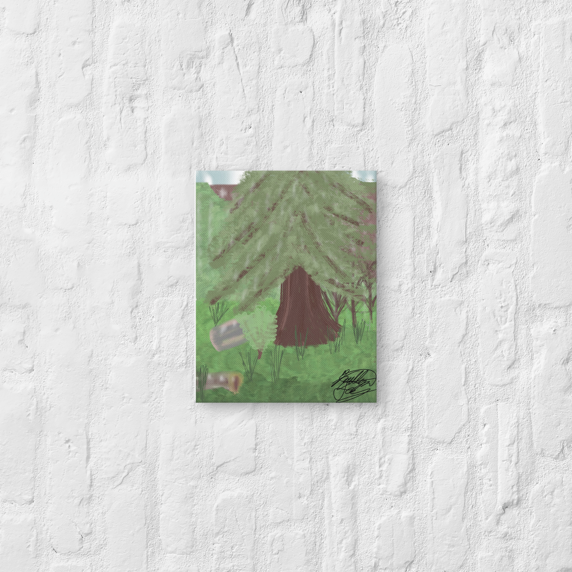 Into the Pines Canvas
