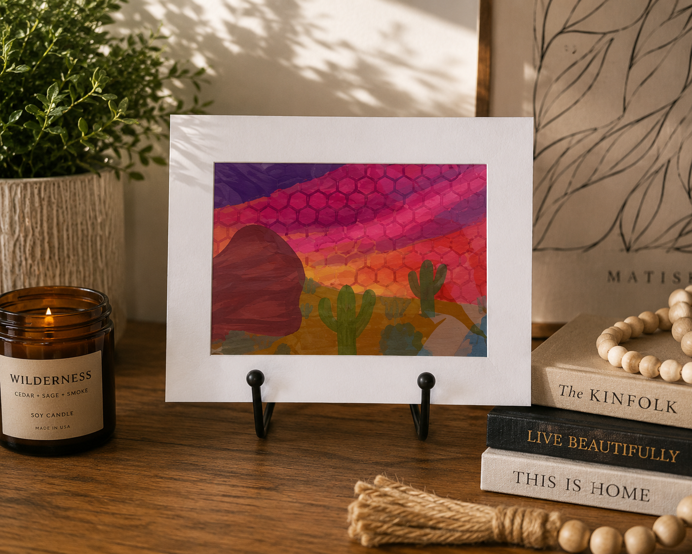 Desert Honey Matte Print