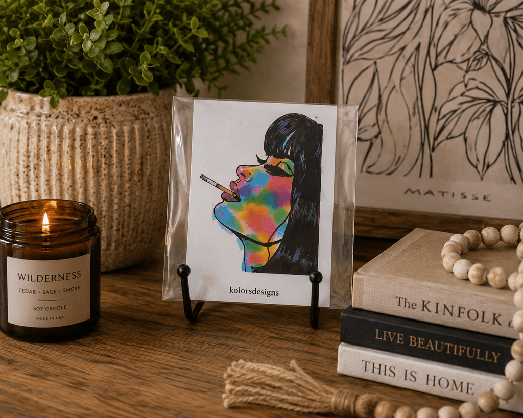 Chromatic Muse Mini Print - KolorsDesigns