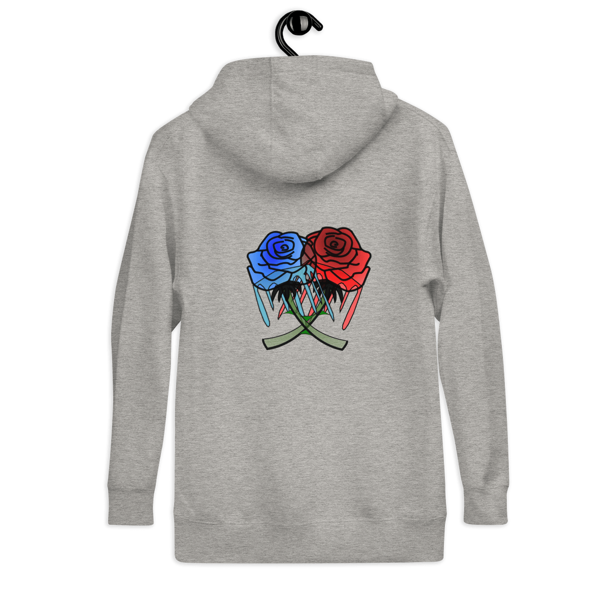 Dripping Rose Hoodie - KolorsDesigns