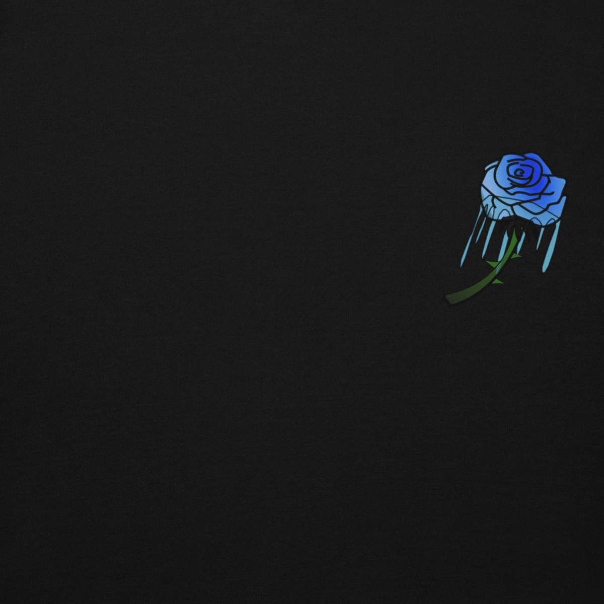 Dripping Rose Hoodie - KolorsDesigns