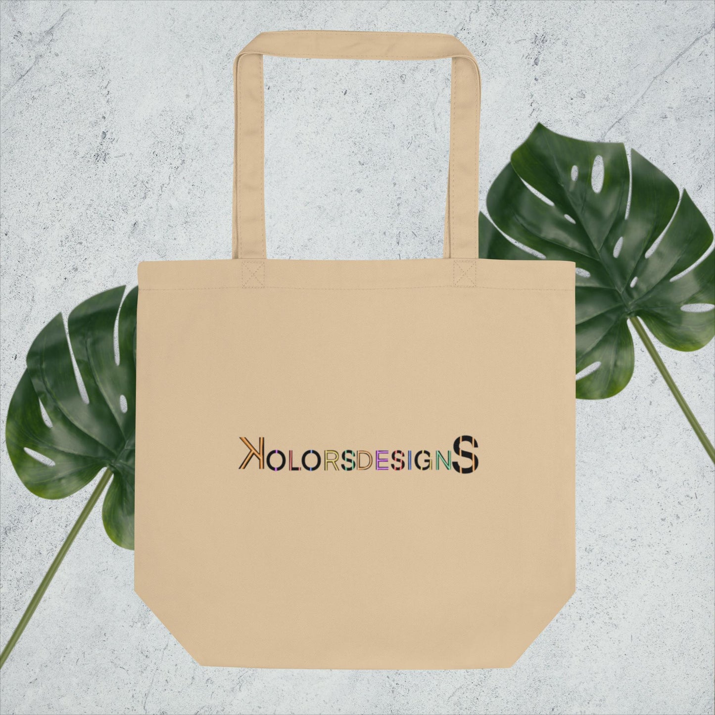 Kolors Designs Minimalist Eco Tote Bag