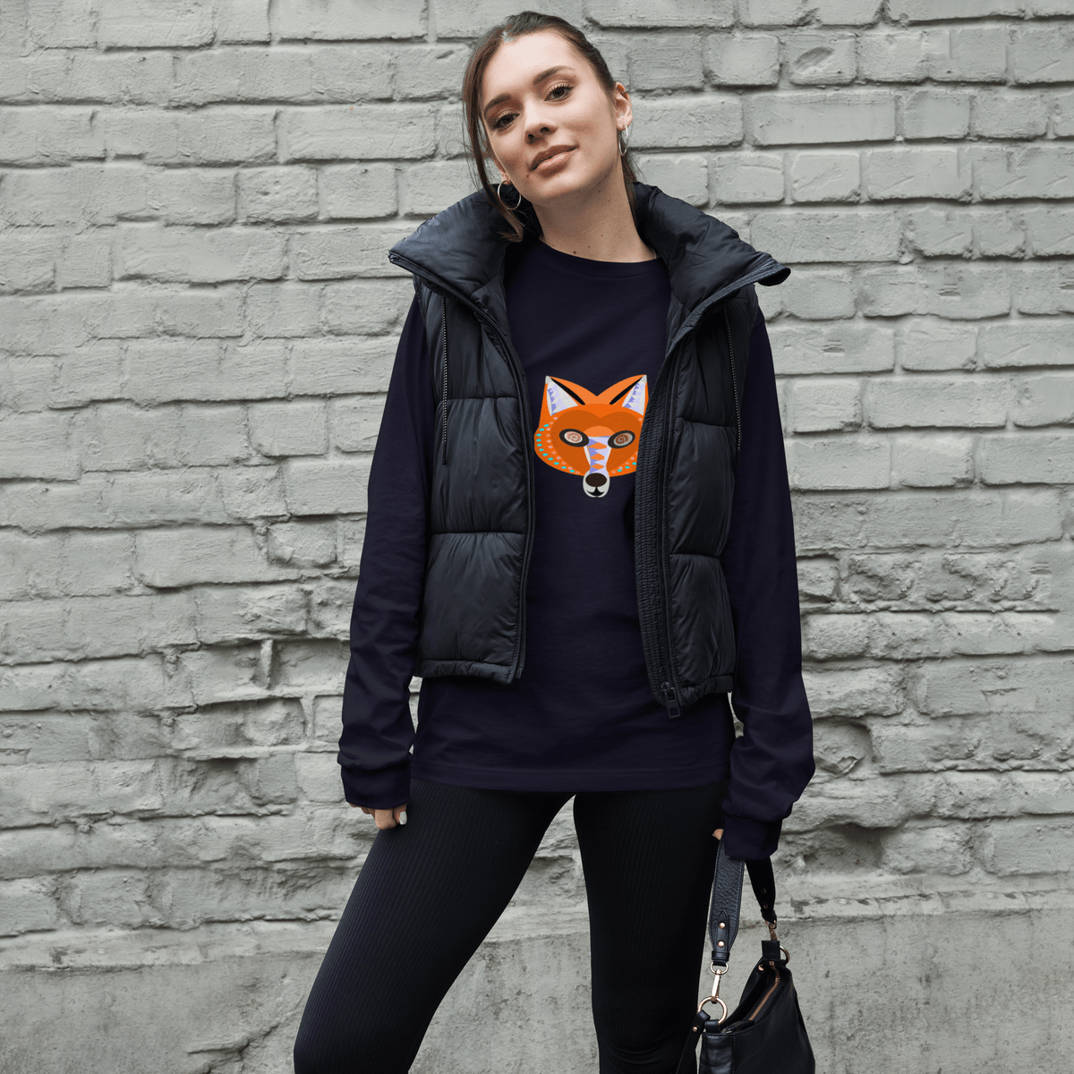 Ember Fox Long Sleeve - KolorsDesigns