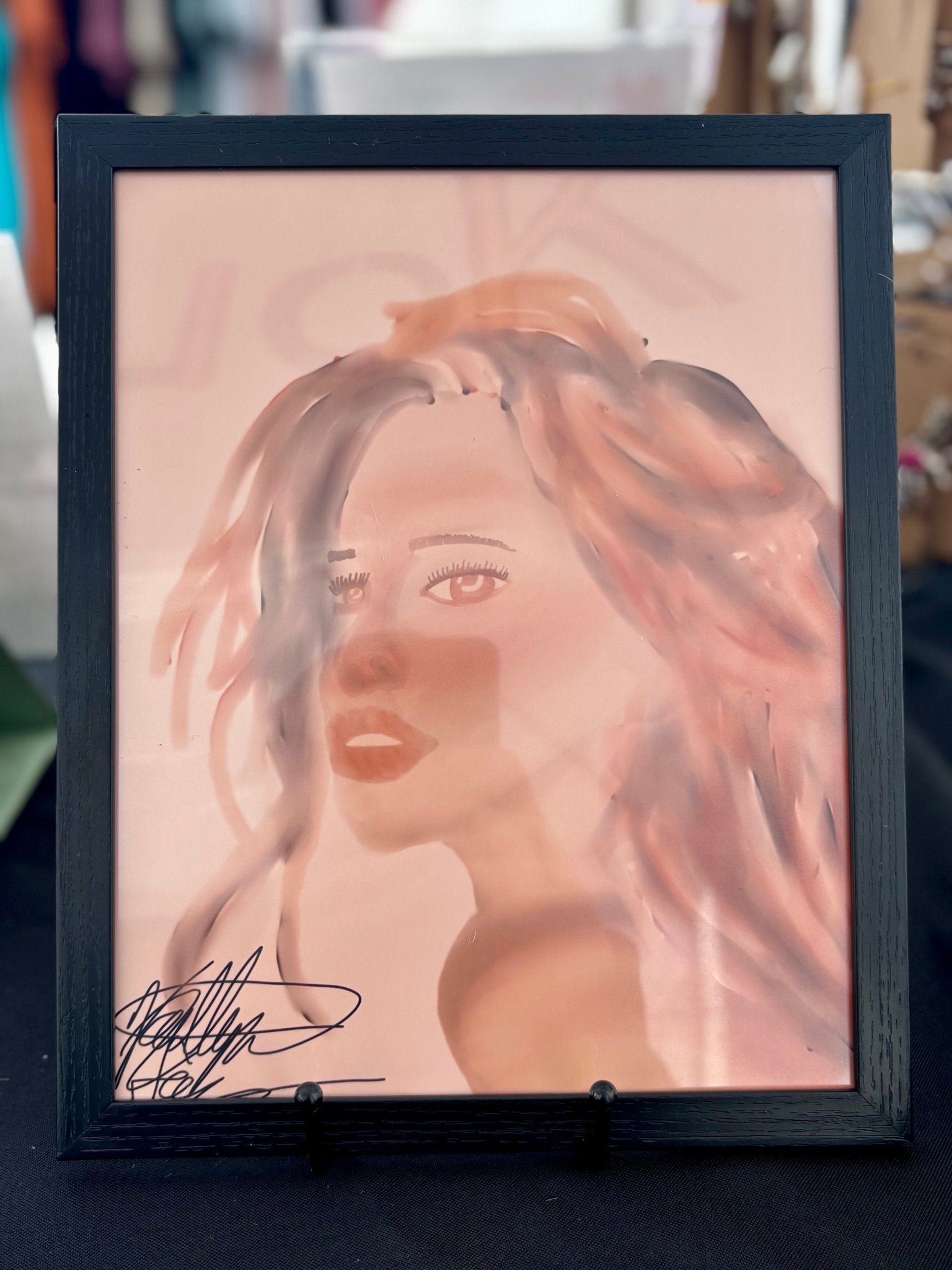 Ember Rose Framed Print - KolorsDesigns