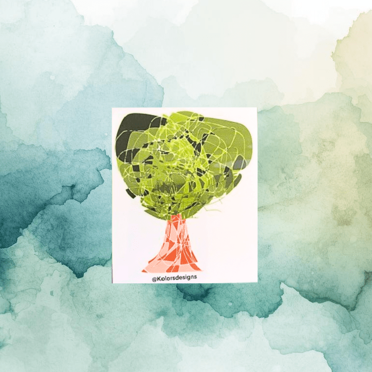 Evergreen Small Art Print - KolorsDesigns