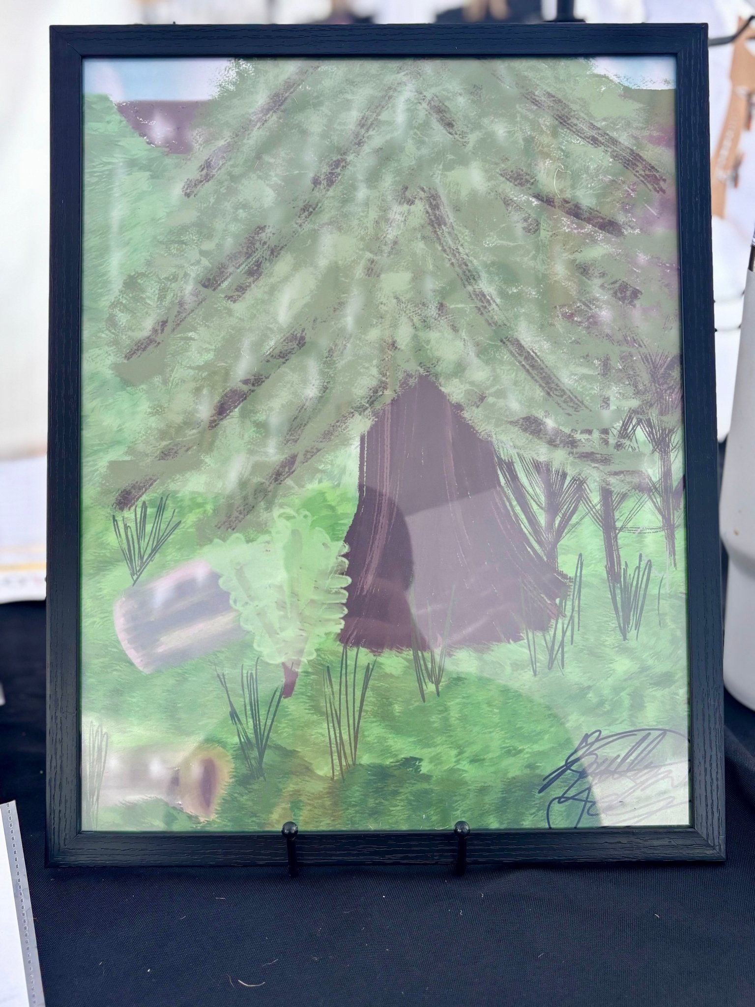 Forest View Framed Print - KolorsDesigns