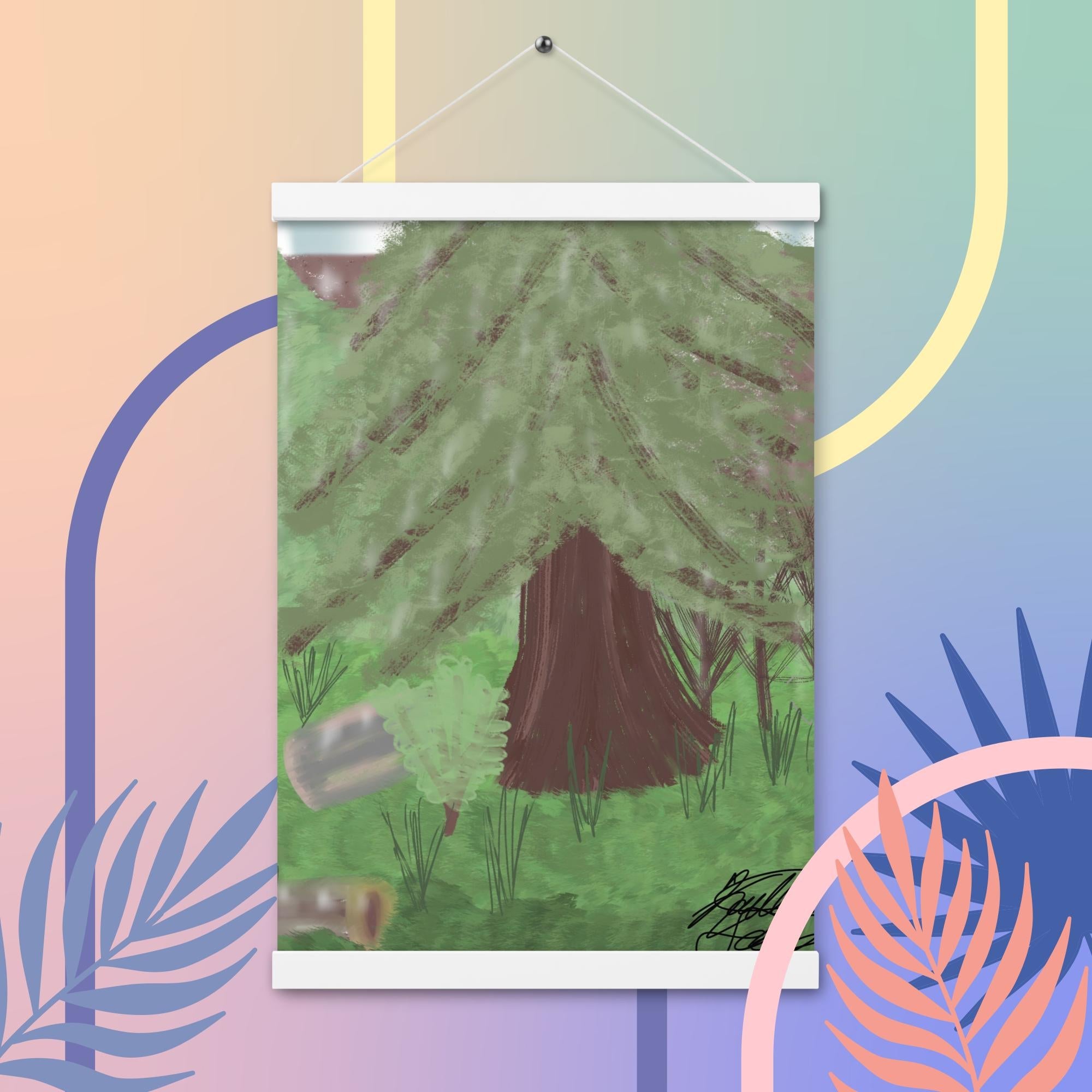 Forest View Poster 12"x18" - KolorsDesigns