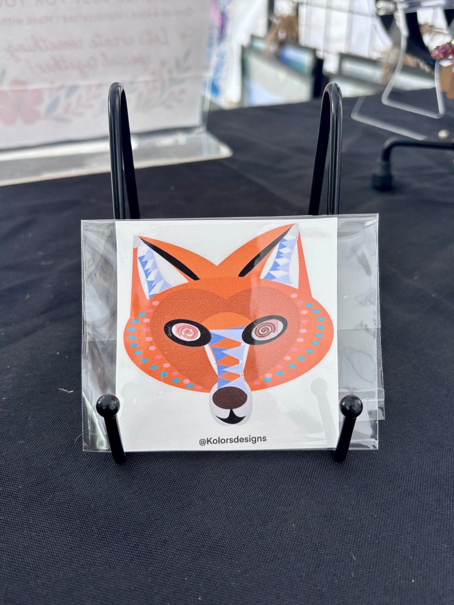 Fox Small Art Print - KolorsDesigns
