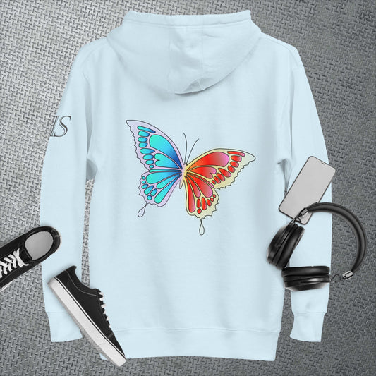 Graffiti Butterfly Hoodie - KolorsDesigns