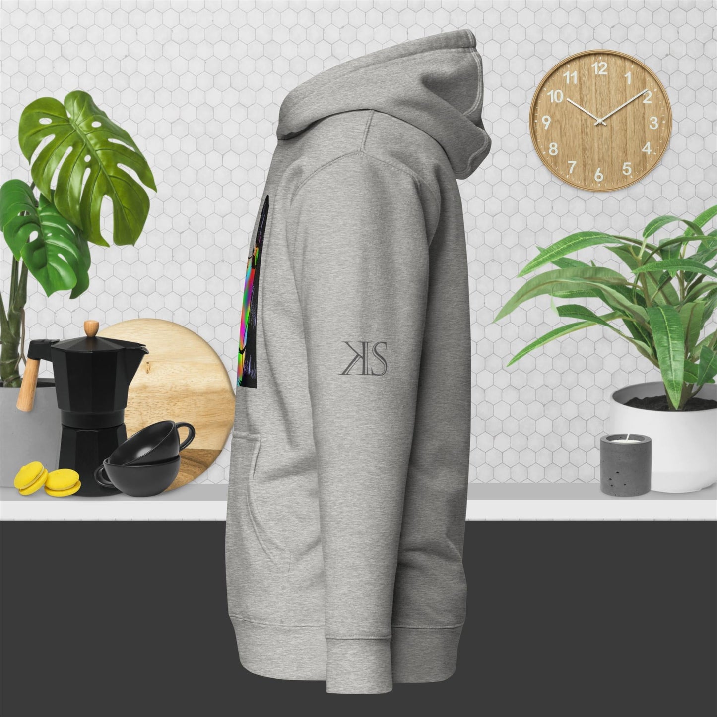 Graffiti Woman Hoodie - KolorsDesigns