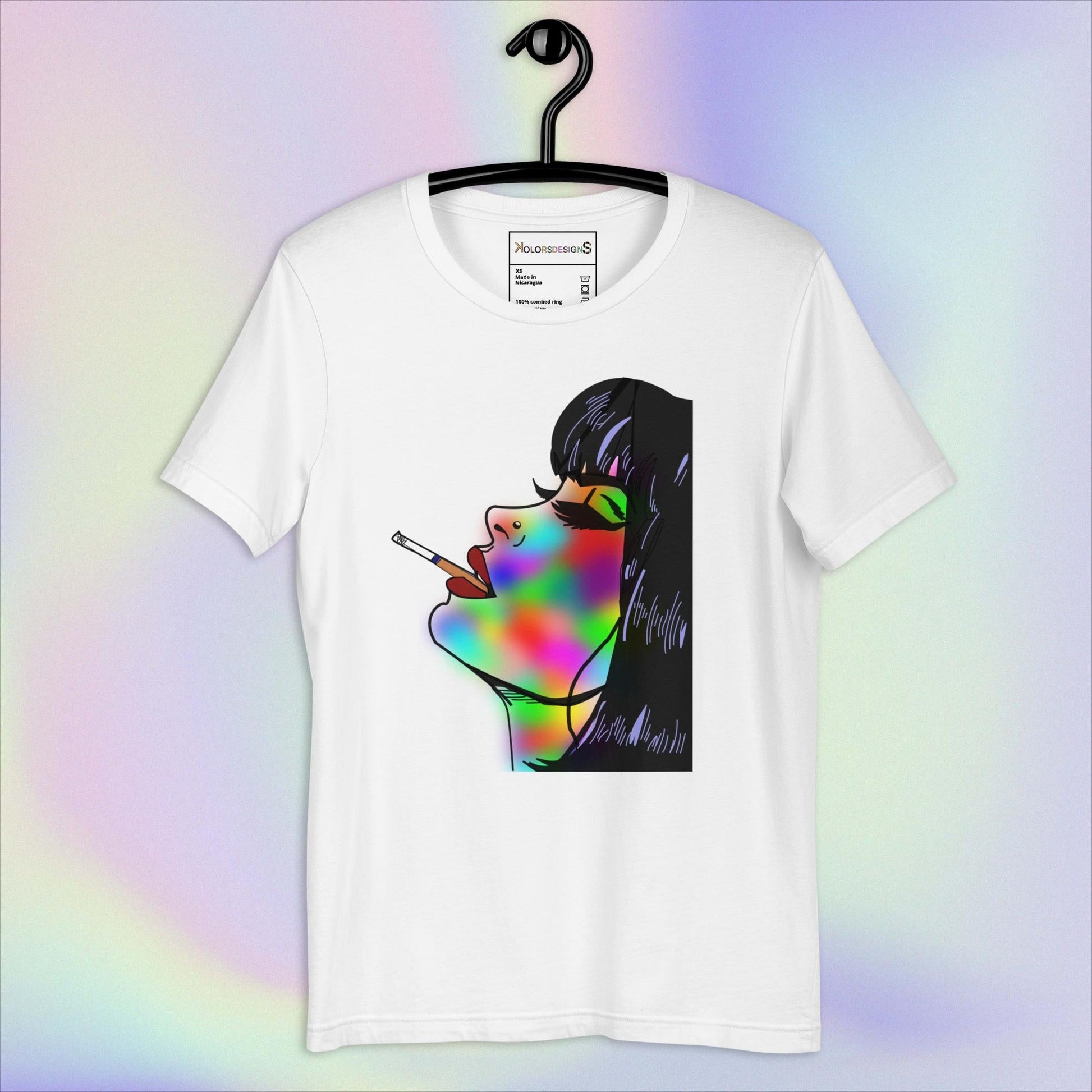 Graffiti Woman T-shirt - KolorsDesigns