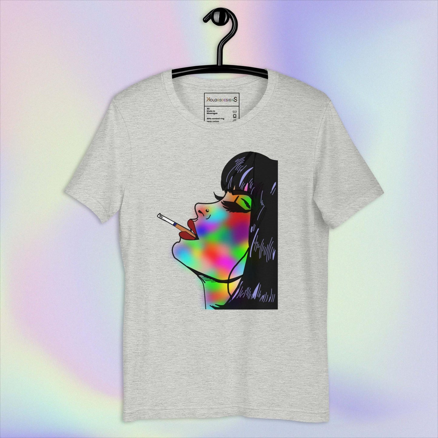 Graffiti Woman T-shirt - KolorsDesigns