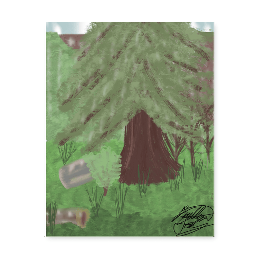 Into the Pines Canvas - KolorsDesigns