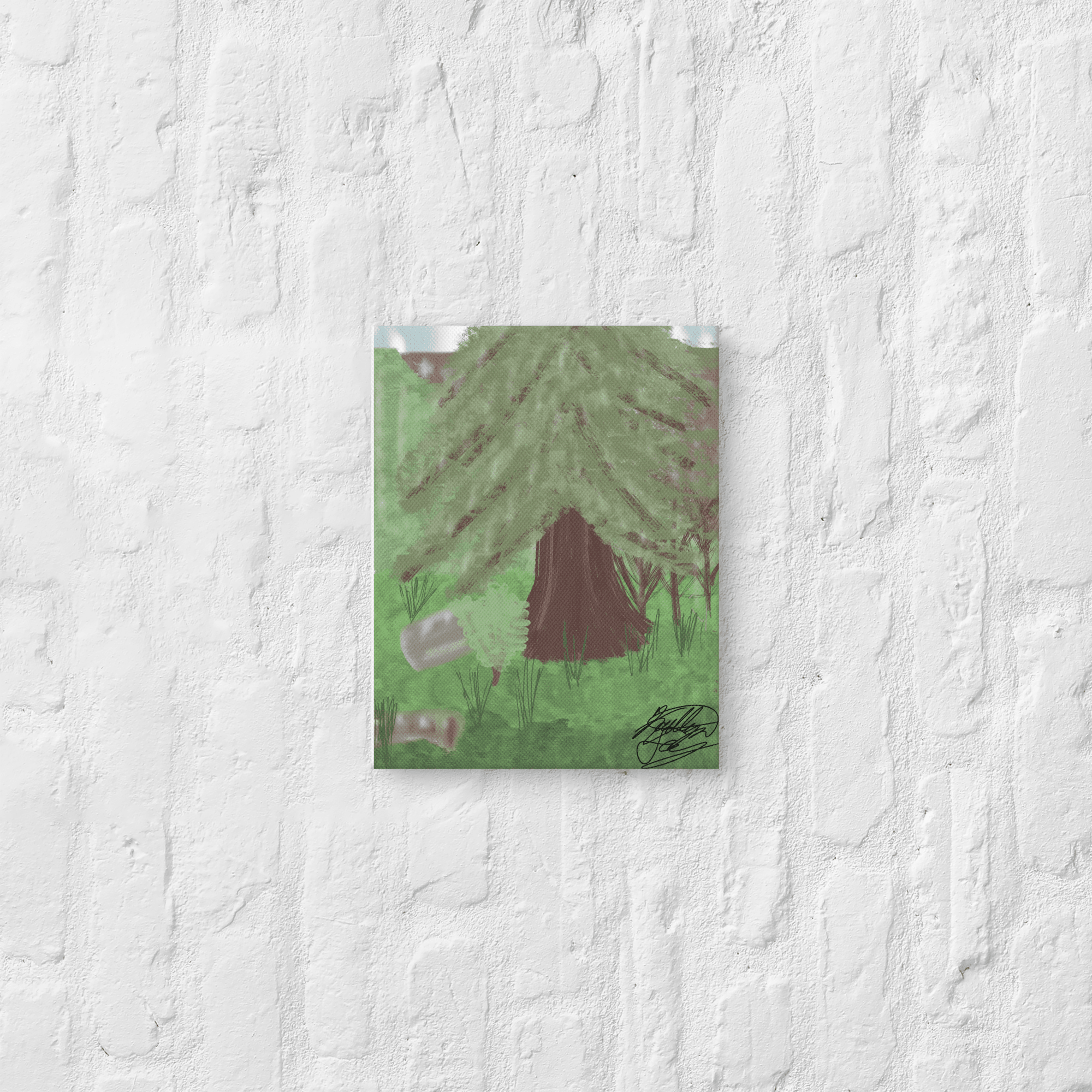 Into the Pines Canvas - KolorsDesigns