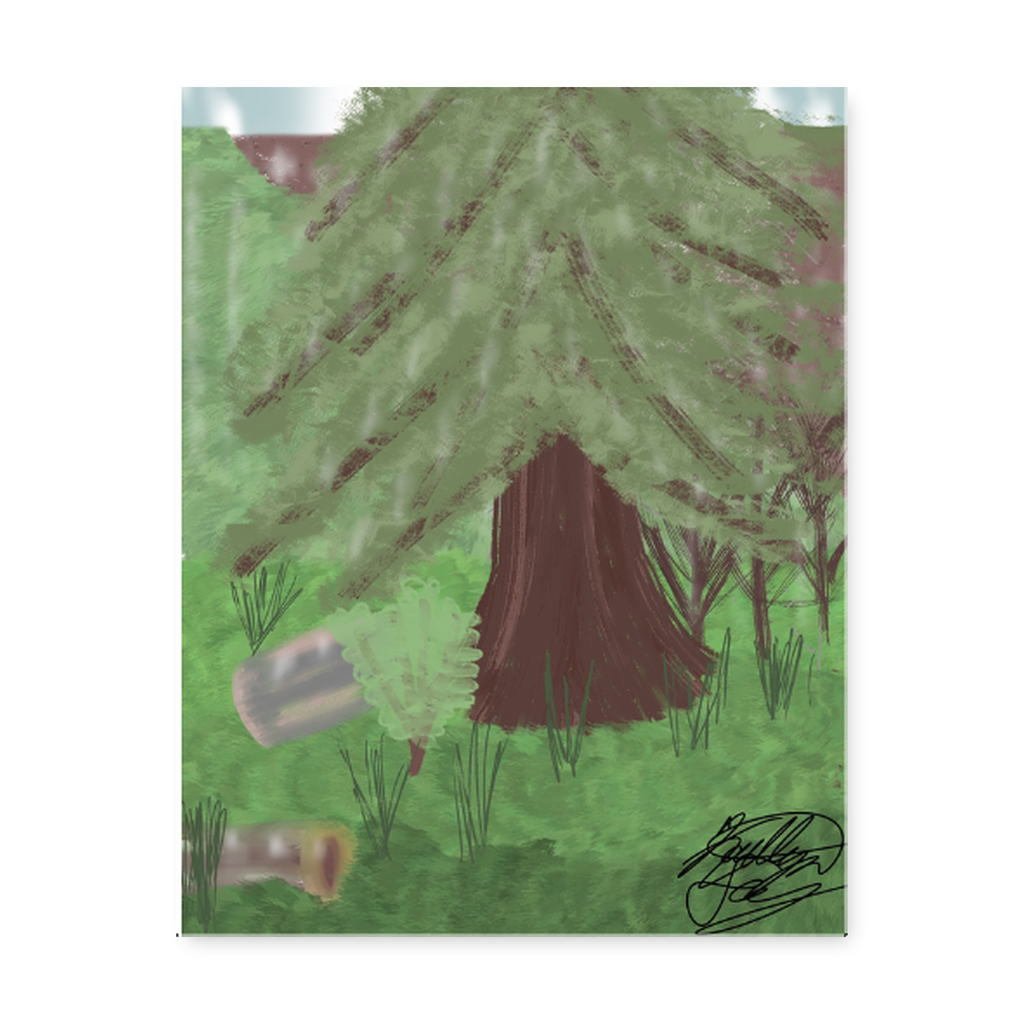 Into the Pines Canvas