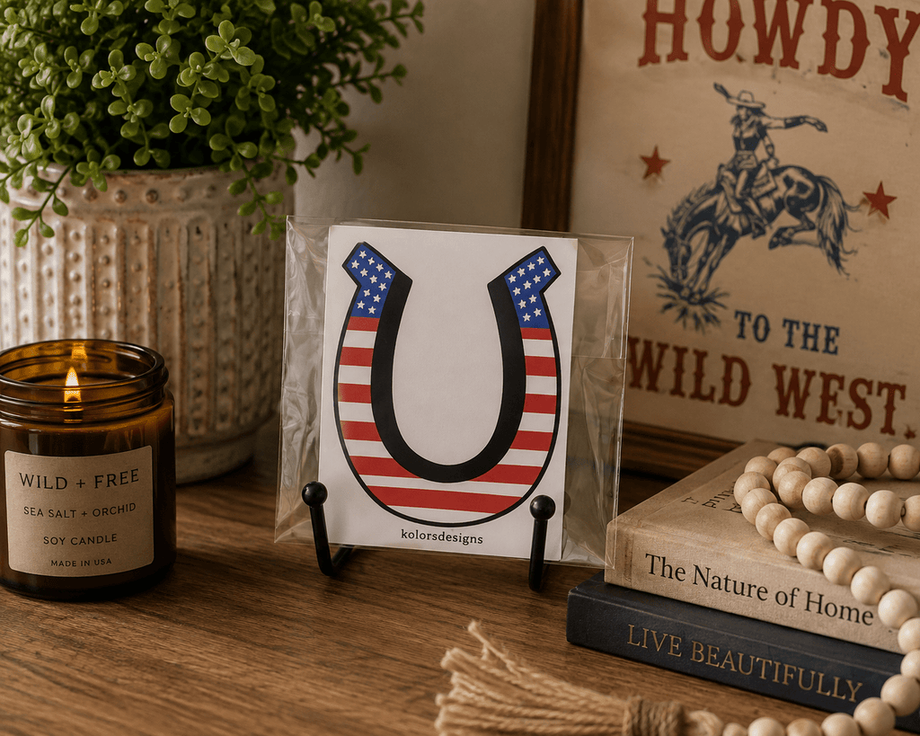 Lucky Americana Mini Print - KolorsDesigns