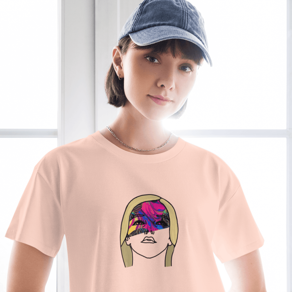 Mindscape Crop Tee - KolorsDesigns
