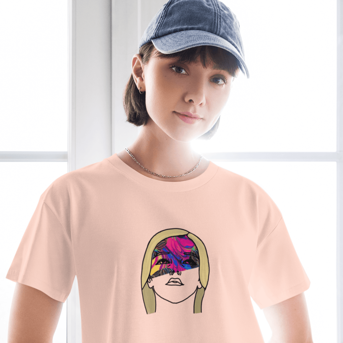 Mindscape Crop Tee - KolorsDesigns