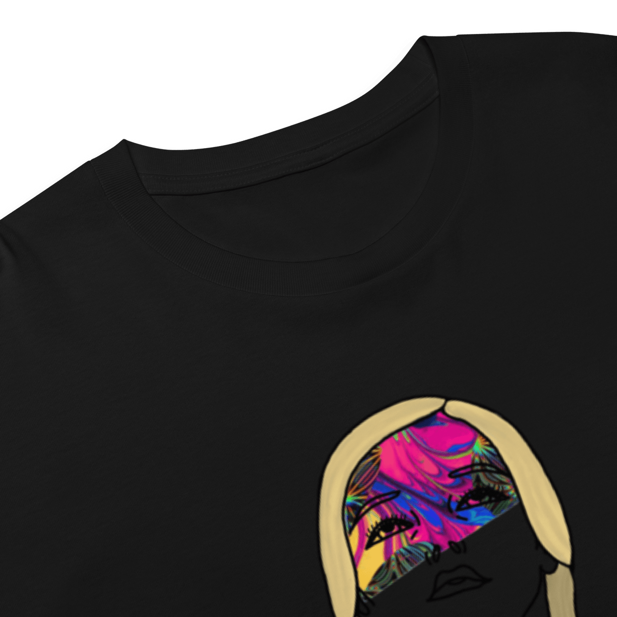 Mindscape Crop Tee - KolorsDesigns