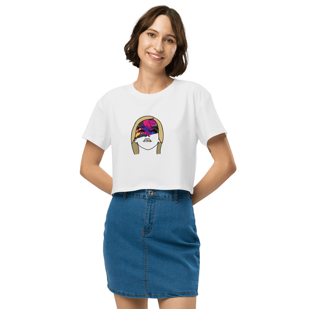 Mindscape Crop Tee - KolorsDesigns