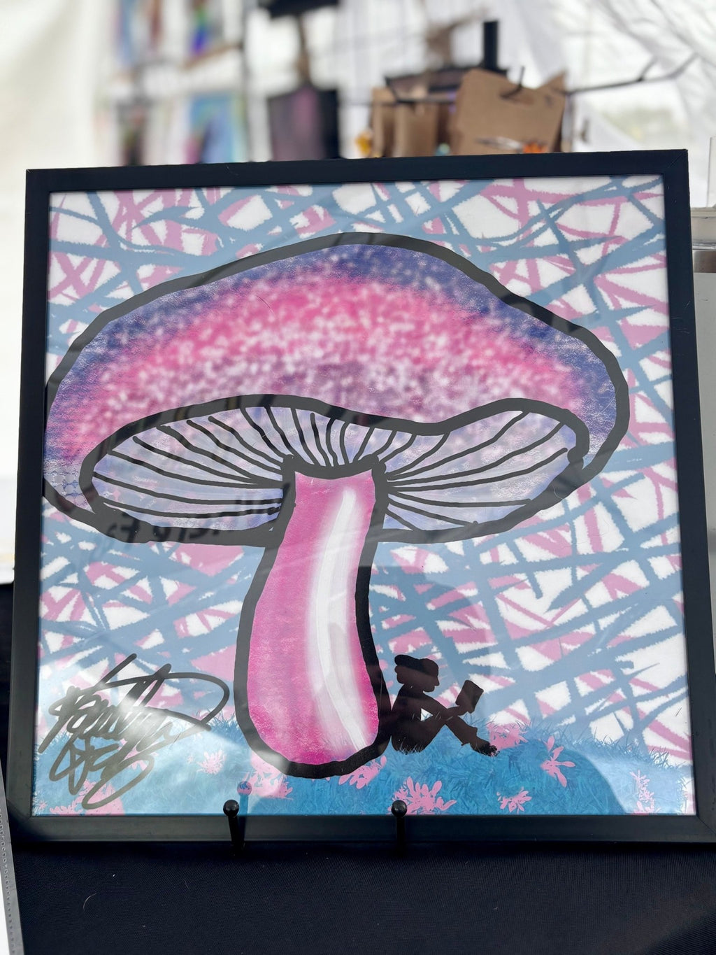 Mushroom Framed Print - KolorsDesigns