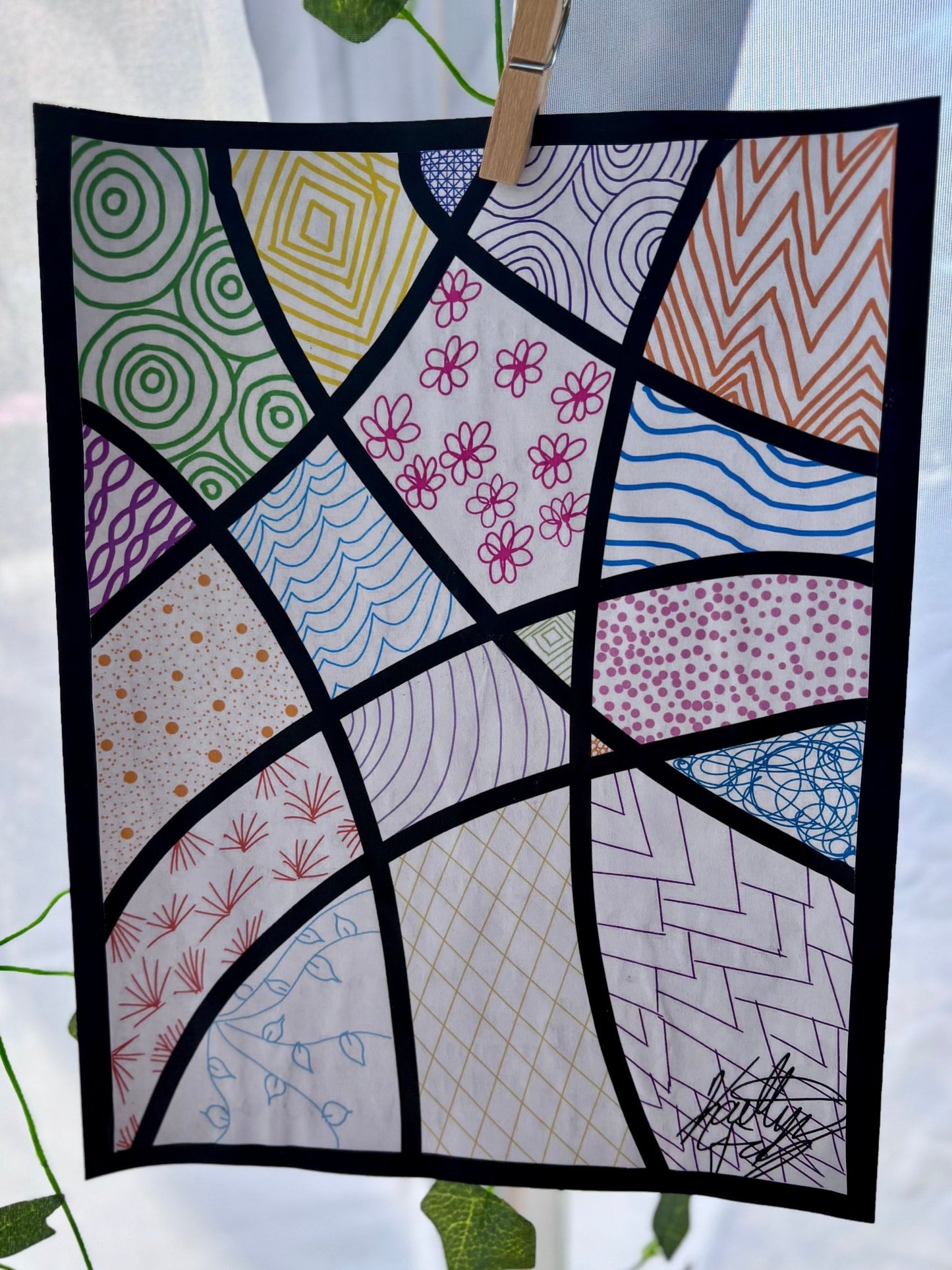 Organized Chaos Print - KolorsDesigns