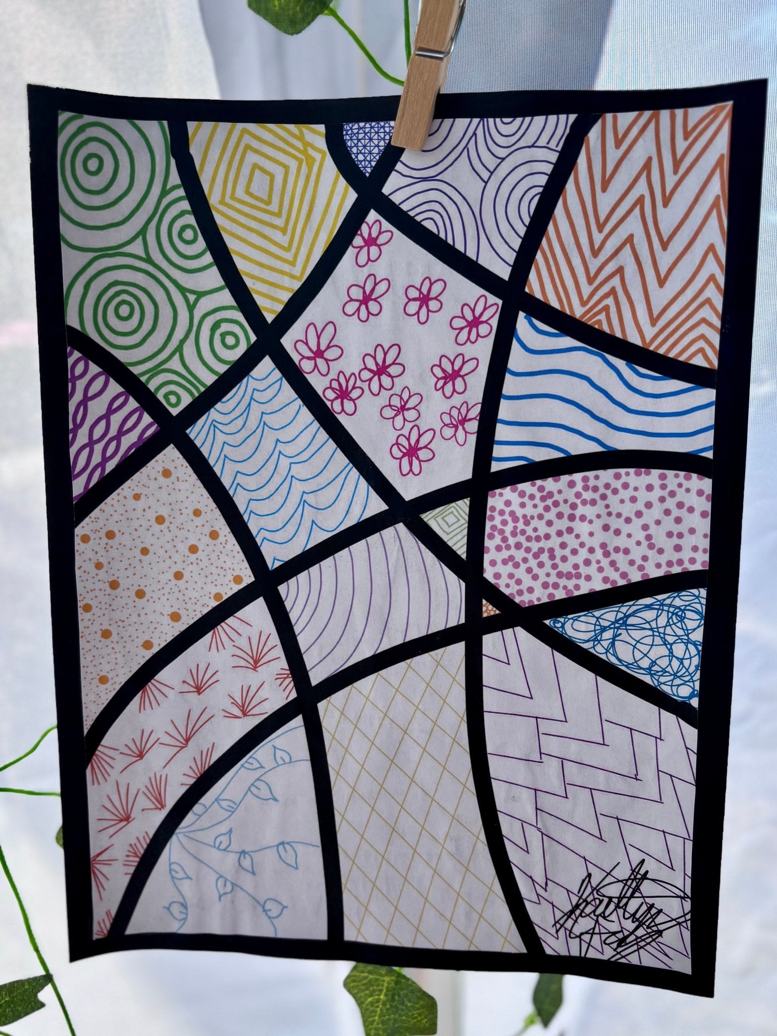 Organized Chaos Print - KolorsDesigns