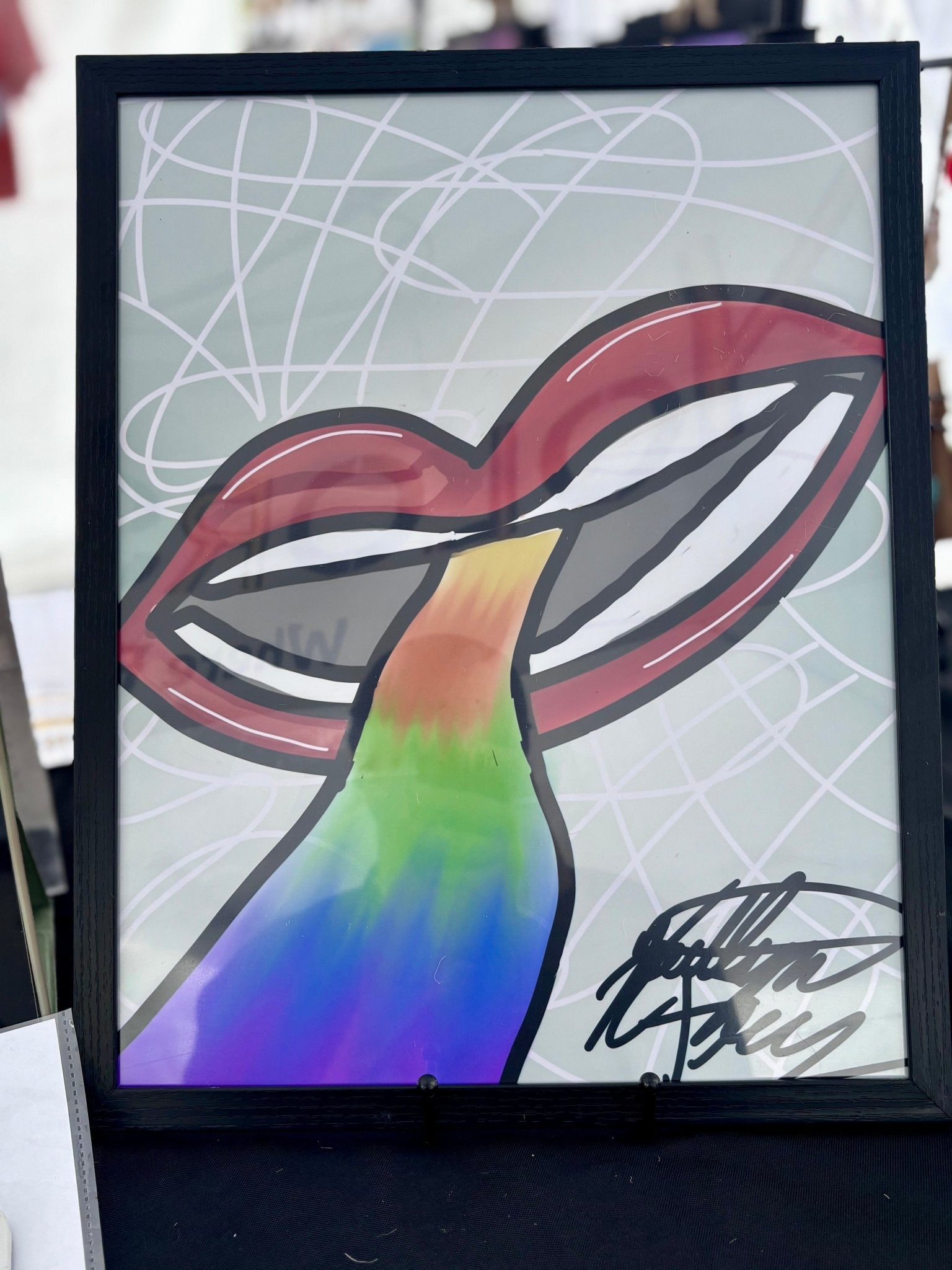 Rainbow Road Framed Print - KolorsDesigns