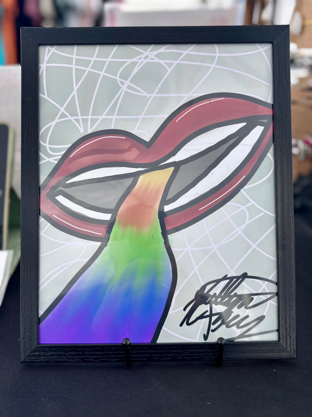 Rainbow Road Framed Print - KolorsDesigns
