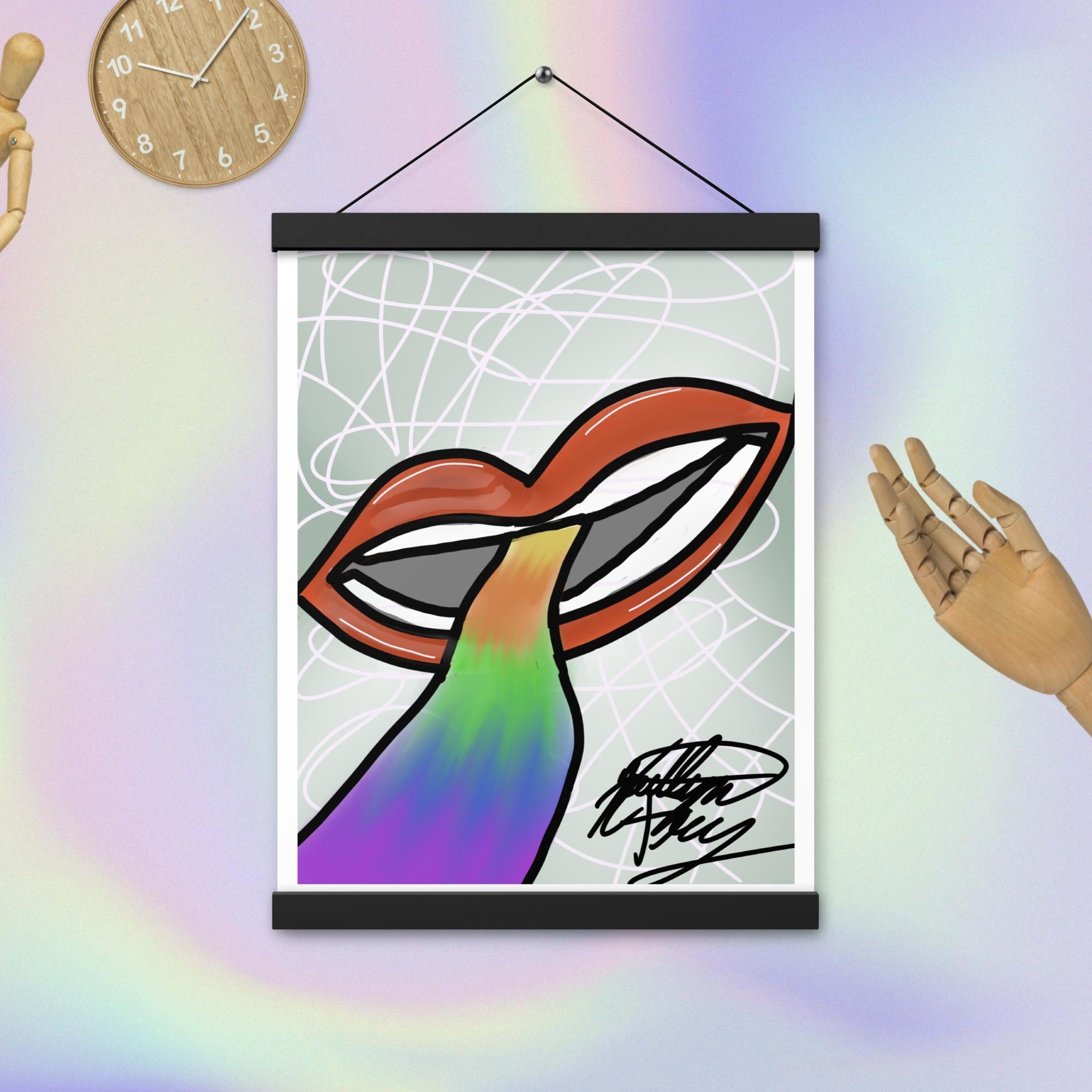 Rainbow Road Poster - KolorsDesigns