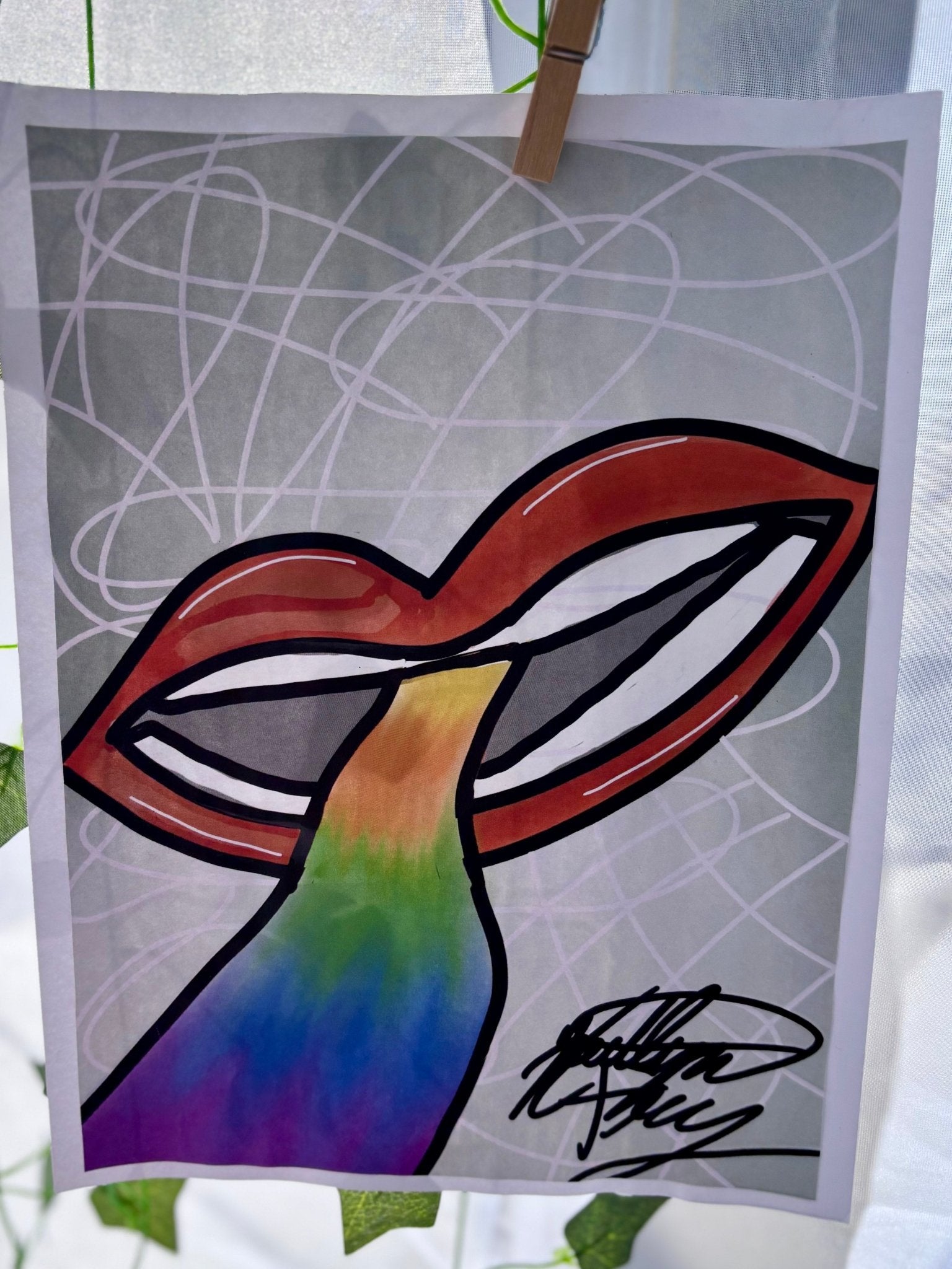 Rainbow Road Print - KolorsDesigns