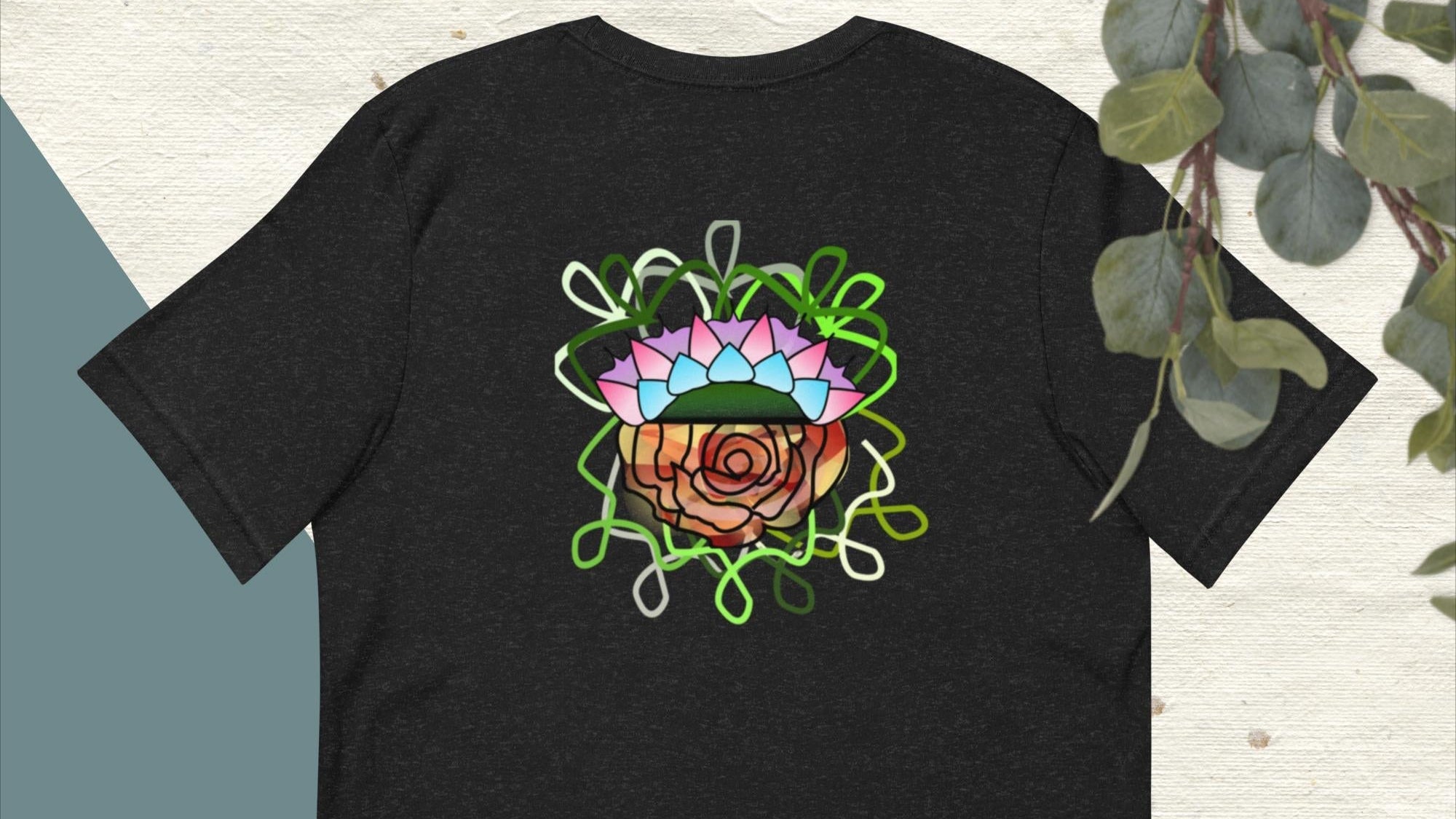 Roses Aren't Always Red T-shirt - KolorsDesigns
