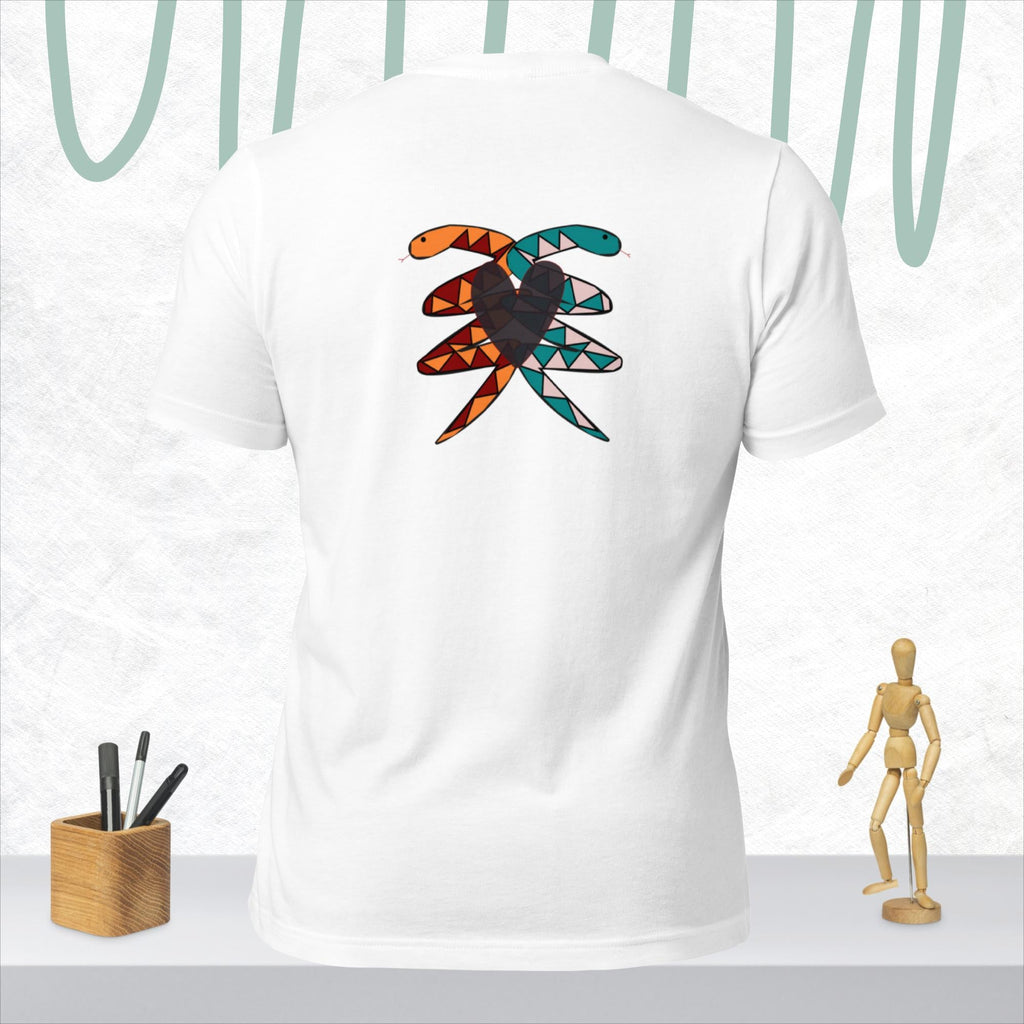 Snake Heart T-shirt - KolorsDesigns