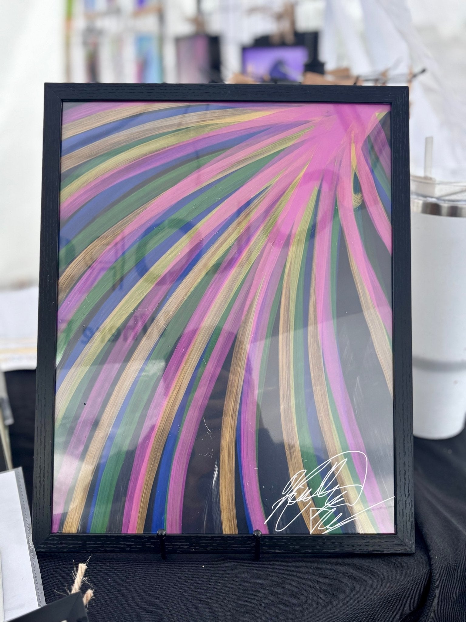 Spectrum Framed Print - KolorsDesigns
