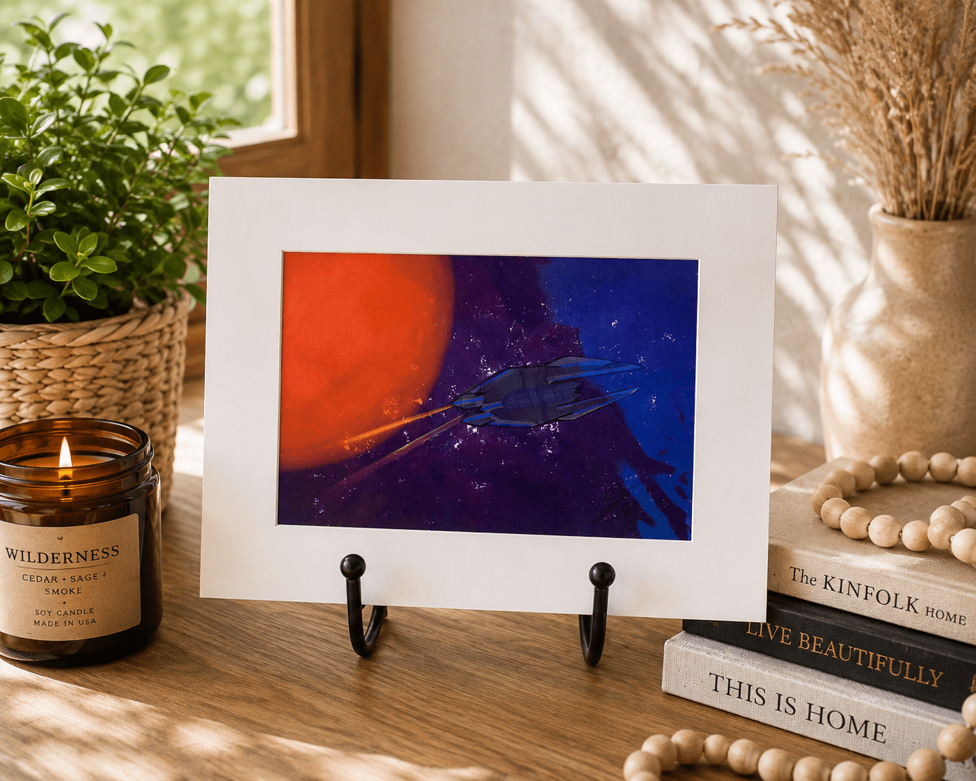 Starlight Escape Matted Print - KolorsDesigns