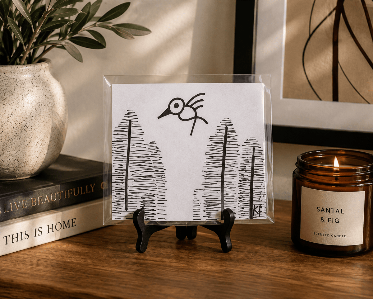 Still Flight Hand-Drawn Mini - KolorsDesigns