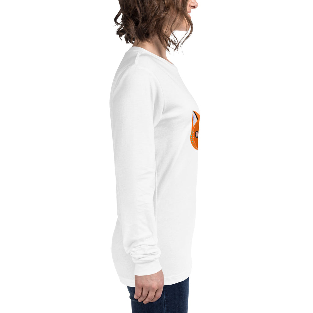 Unisex Fox Long Sleeve Tee - KolorsDesigns