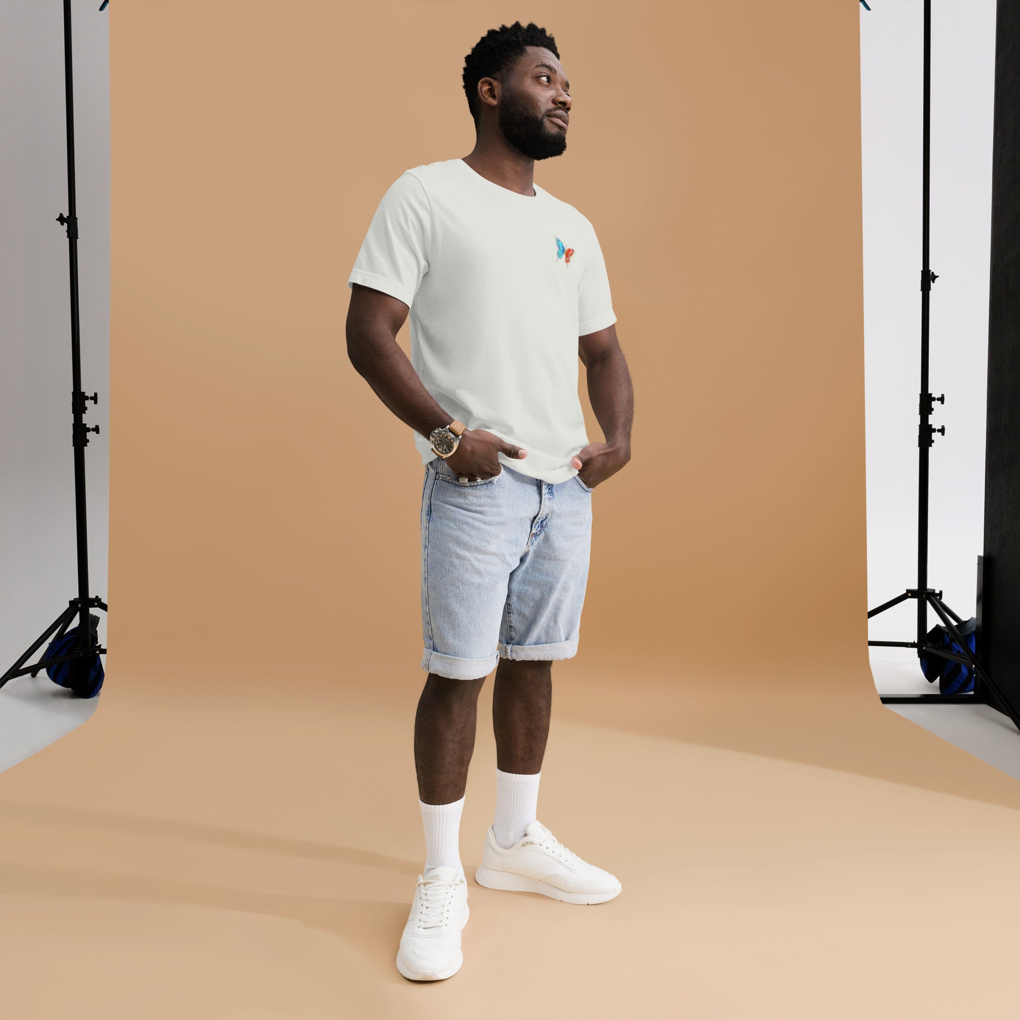 Unisex Graffiti Butterfly T-shirt - KolorsDesigns