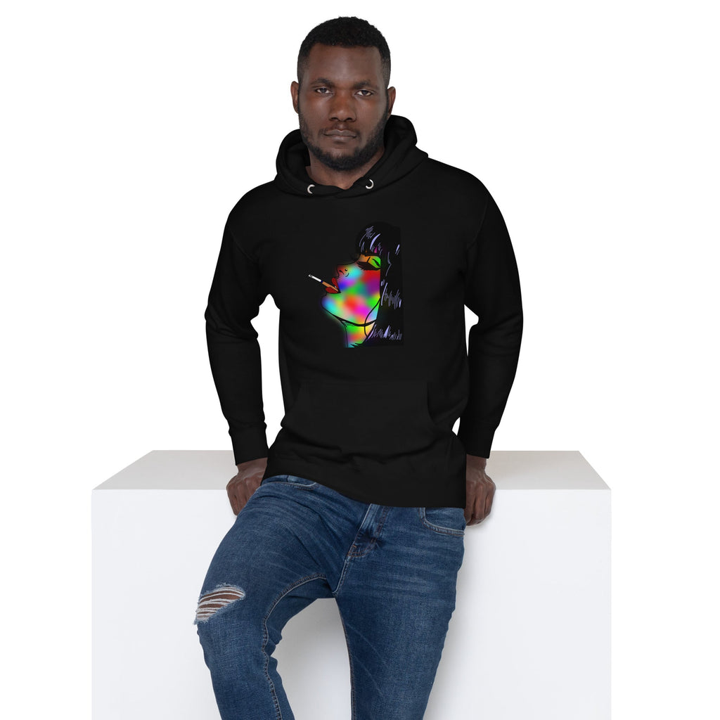 Unisex Graffiti Woman Hoodie - KolorsDesigns