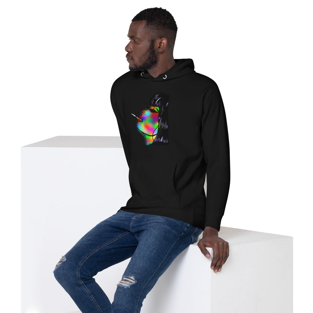 Unisex Graffiti Woman Hoodie - KolorsDesigns