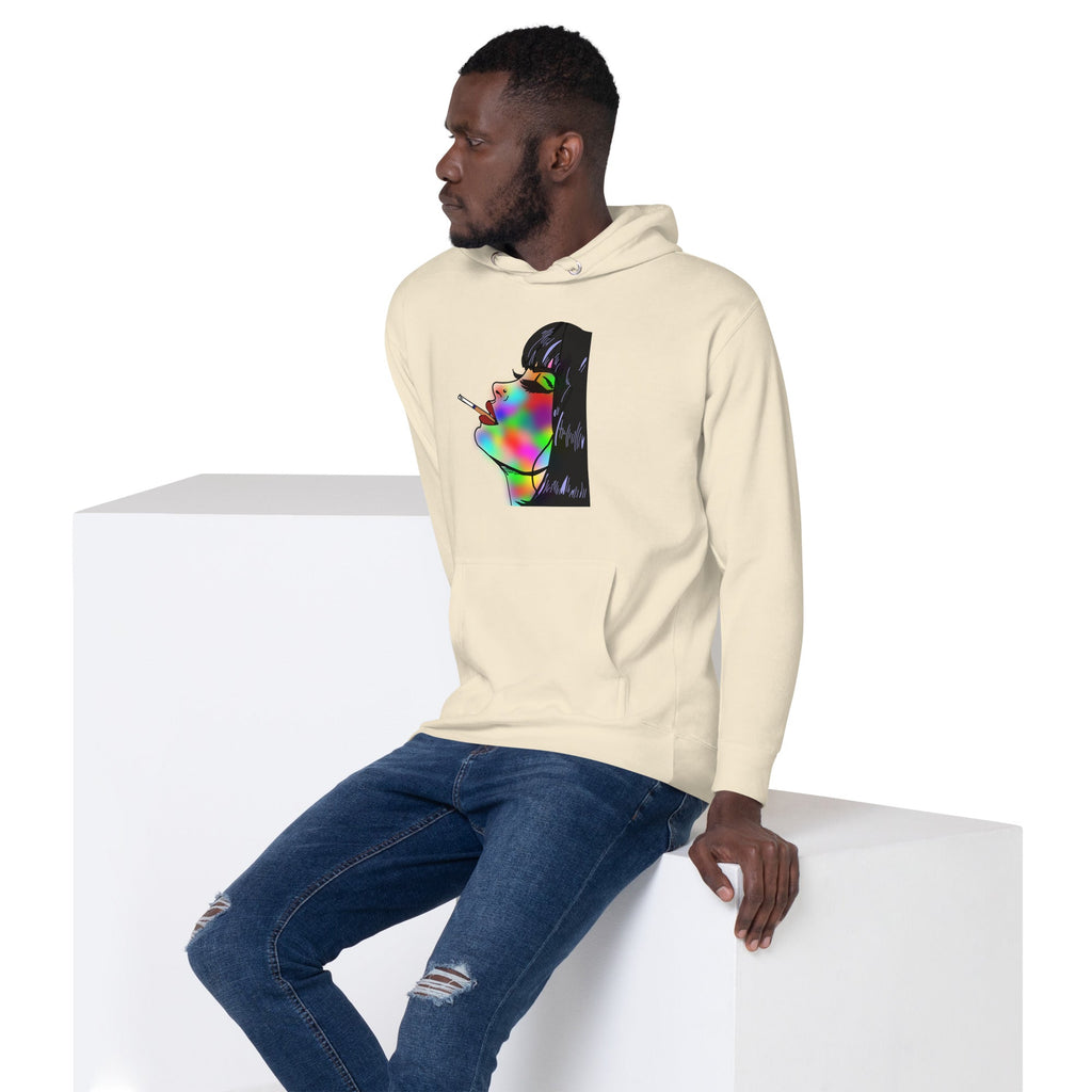 Unisex Graffiti Woman Hoodie - KolorsDesigns